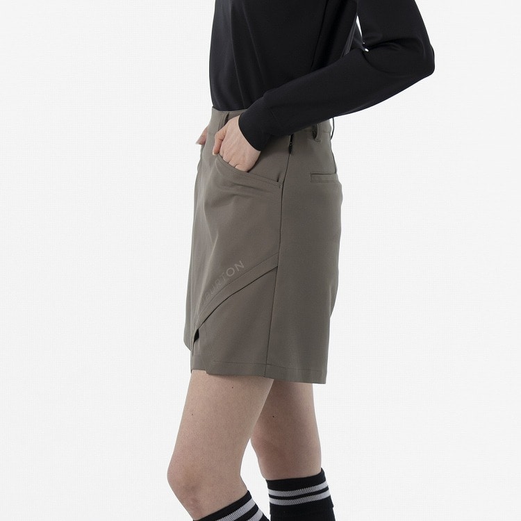 【ゼロハリバートン】 ZHG-W5A7b | Heat Energy Culottes ゴルフウェア ヒートエナジースカート 秋冬 レディース 85146 Ice Grey L