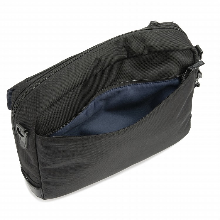 【ゼロハリバートン】ZERO ZLM/ショルダーバッグ ビジネスバッグ カジュアルバッグ Horizontal Shoulder Bag A4サイズ 送料無料 81513 03:ネイビー ショルダーバッグ(横型)