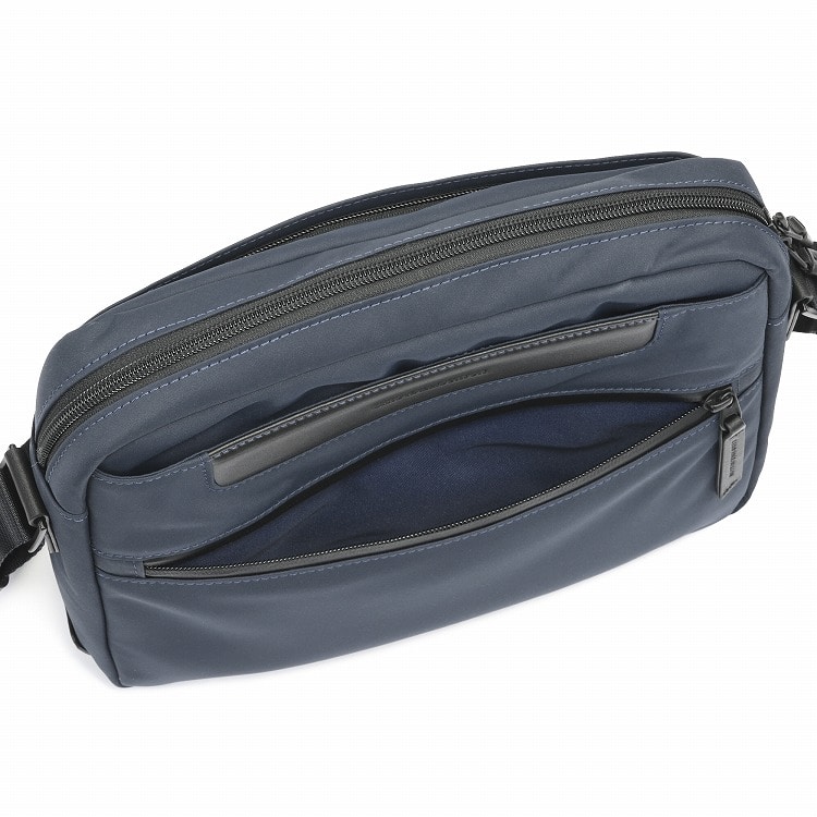 【ゼロハリバートン】Cipher Quiet/サイファークワイエット ショルダーバッグ カジュアルバッグ Horizontal Shoulder Bag 送料無料 81531 01:ブラック 横型ショルダー