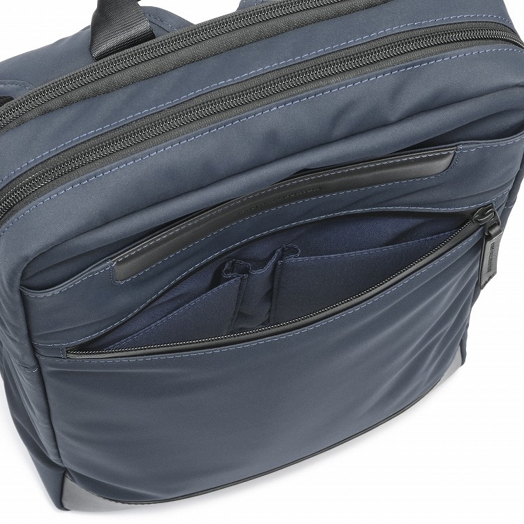 【ゼロハリバートン】Cipher Quiet/サイファークワイエット バックパック ビジネスバッグ Small Backpack 13.3インチPC A4 送料無料 81534 03:ネイビー バックパック