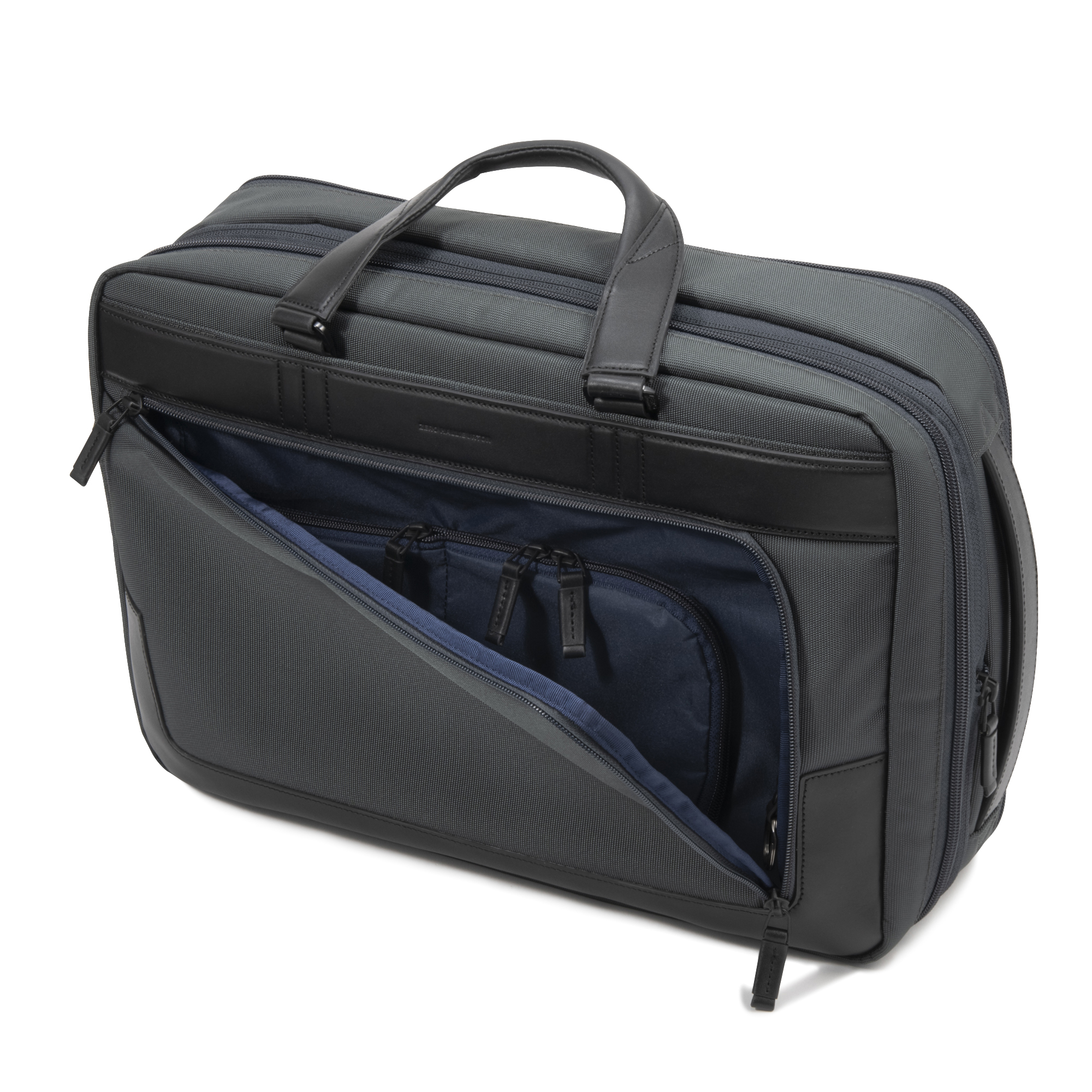 【ゼロハリバートン】ZEST3 ゼスト ブリーフケース リュック 拡張 Expandable 2WAY Briefcase B4/15.6" PC 81736 01:ブラック 2WAYブリーフケース