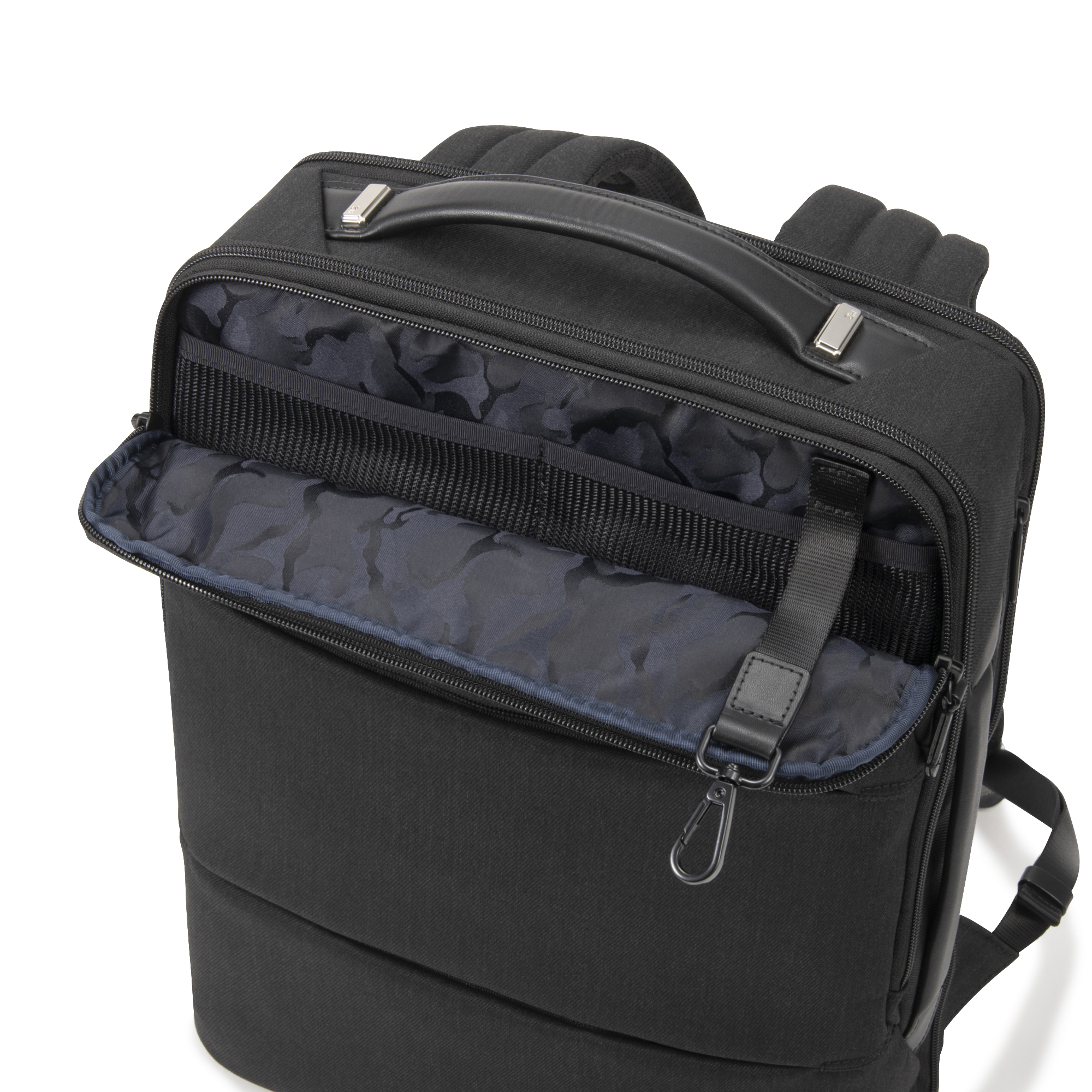 【ゼロハリバートン】Z PACK LTD DN ゼットパック バックパック デニム調 Limited Edition Denim Backpack A4/14" PC 81741 01:ブラック 14.0インチ