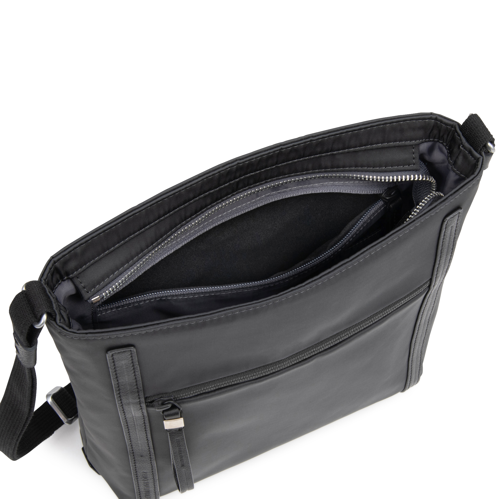 【ゼロハリバートン】UE Collection カジュアルバッグ ショルダーバッグ Vertical Square Shoulder B5 81753 01:ブラック ショルダーバッグ
