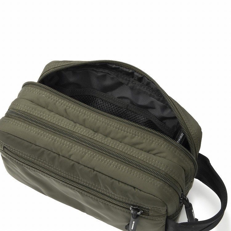 【ゼロハリバートン】DICROS SOLO Series/ゴルフバッグ カートポーチ Cart Pouch ZHG-B DS 送料無料 85018 04:カーキ カートポーチ