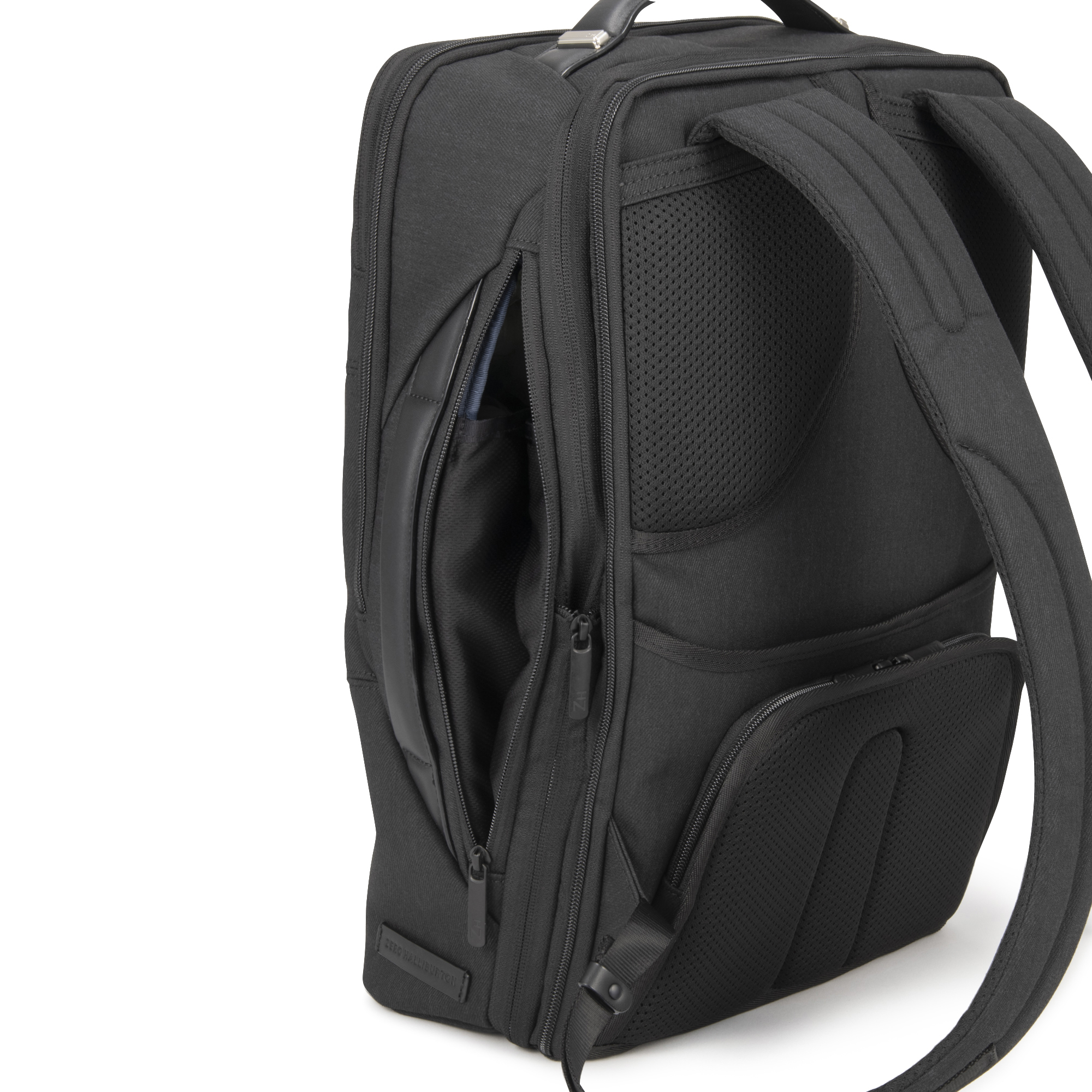【ゼロハリバートン】Z PACK LTD DN ゼットパック バックパック デニム調 Limited Edition Expandable Denim Backpack B4/15.6" PC マチ拡張 81743 01:ブラック 15.6インチ(拡張)