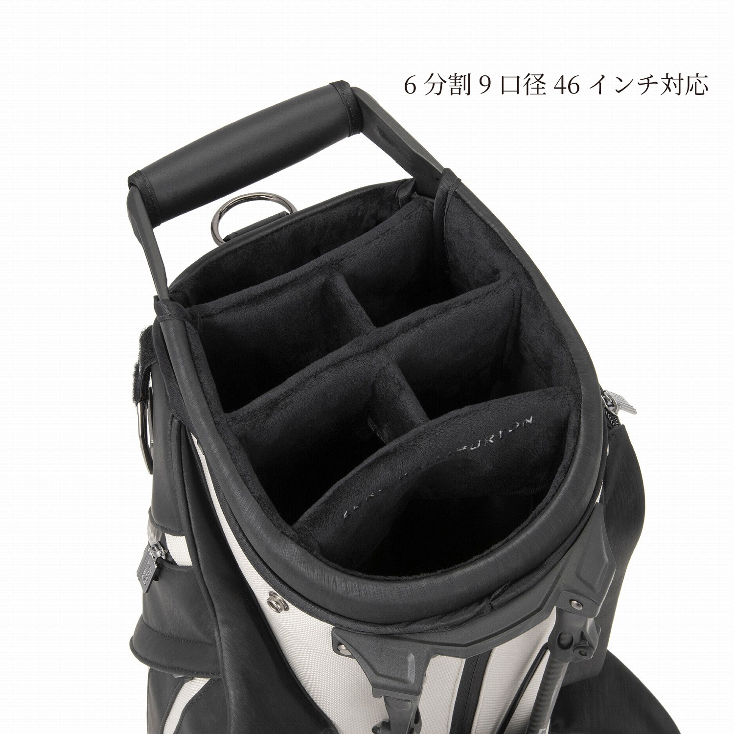 【ゼロハリバートン】LX Series キャディバッグ スタンドタイプ Stand Caddie Bag ZHG-CB26 LX 高級ライン 85292 09:グレー スタンドタイプ