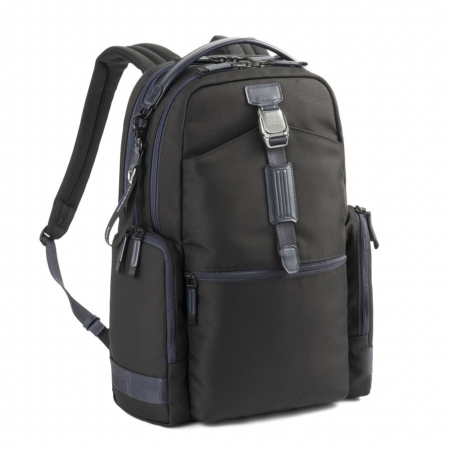 【ゼロハリバートン】ZERO ZLM/バックパック ビジネスバッグ カジュアルバッグ Large Backpack B4/15.6" PC 送料無料 81517 03:ネイビー バックパックM