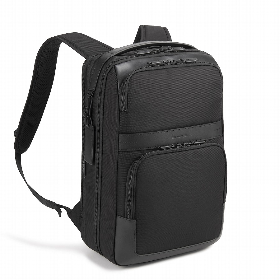 【ゼロハリバートン】ZEST3 ゼスト バックパック 拡張 Expandable Medium Backpack B4/15.6" PC 81731 01:ブラック バックパックM