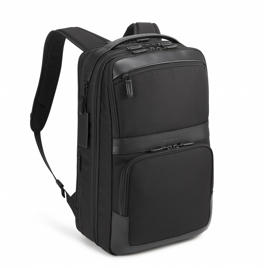 【ゼロハリバートン】ZEST3 ゼスト バックパック 拡張 Expandable Large Backpack B4/15.6" PC 81732 01:ブラック バックパックL