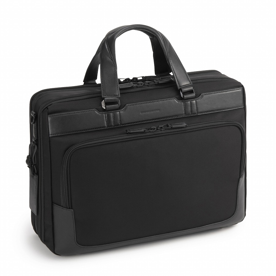 【ゼロハリバートン】ZEST3 ゼスト ブリーフケース 拡張 Expandable Medium Briefcase B4/15.6" PC 81734 01:ブラック ブリーフケースM