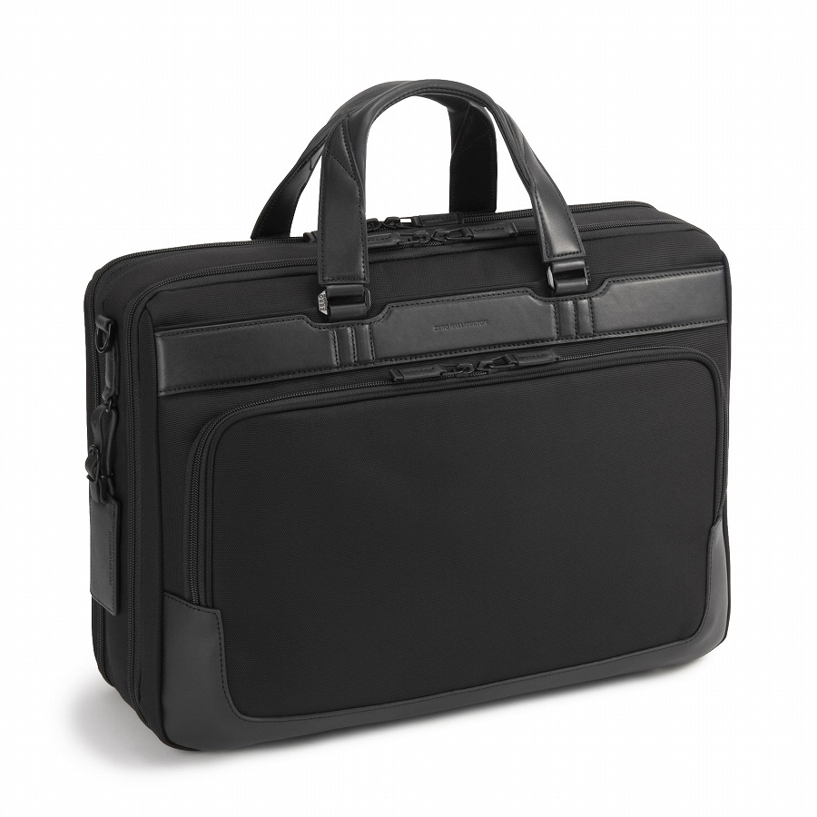 【ゼロハリバートン】ZEST3 ゼスト ブリーフケース 拡張 Expandable Large Briefcase B4/15.6" PC 81735 01:ブラック ブリーフケースL