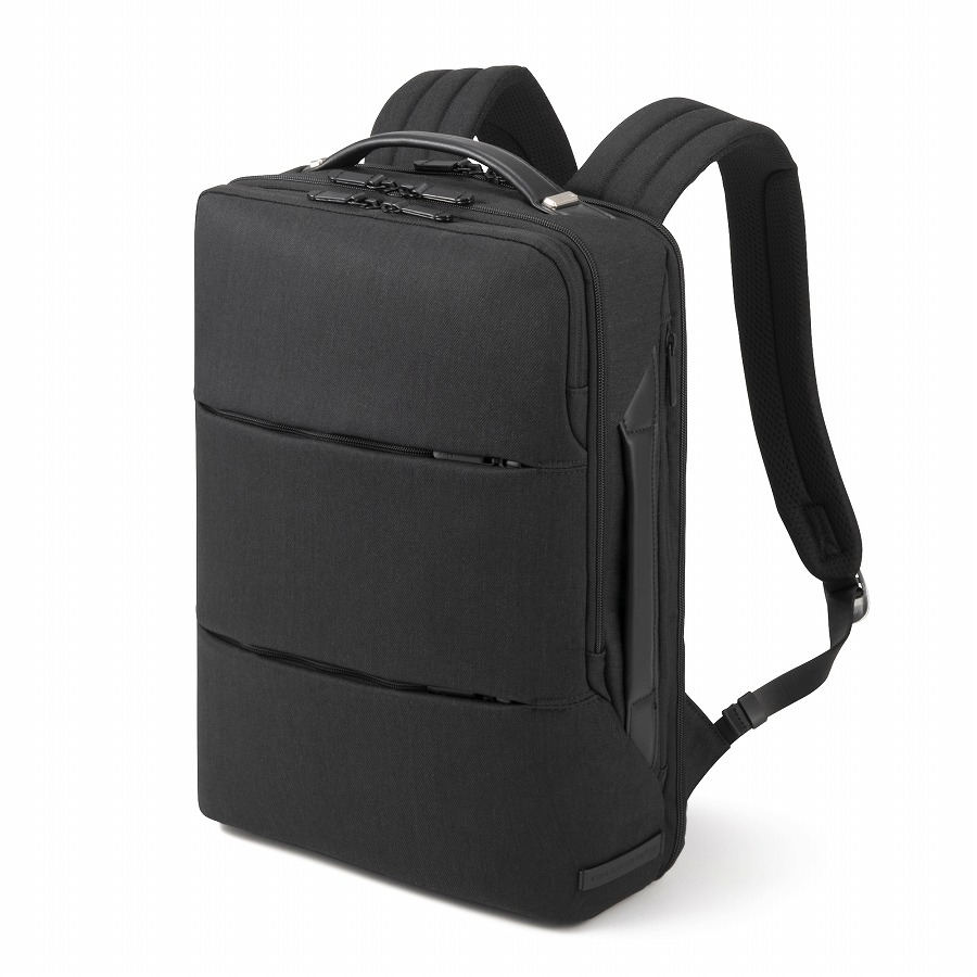 【ゼロハリバートン】Z PACK LTD DN ゼットパック バックパック デニム調 Limited Edition Denim Backpack A4/14" PC 81741 01:ブラック 14.0インチ