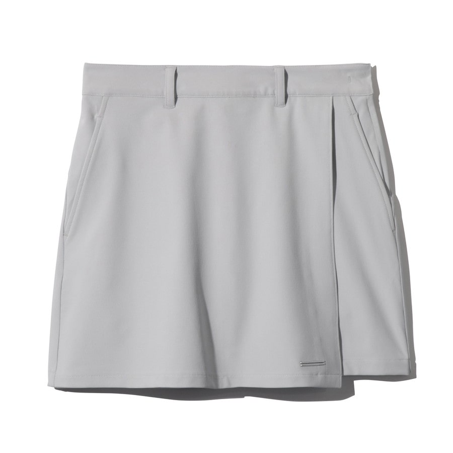 【ゼロハリバートン】ZHG-W5S8b | Anti-See-Through Golf Culottes ゴルフウェア レディース アンチシースルースカート 82985 シルバーグレー S