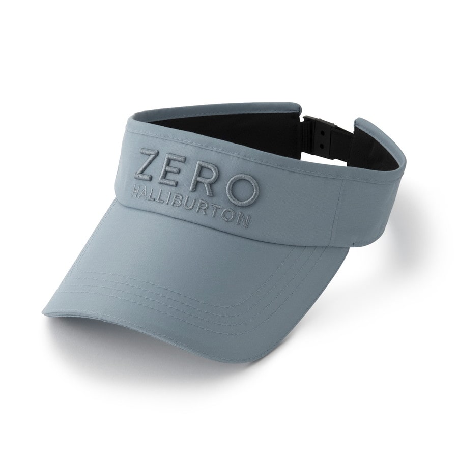 【ゼロハリバートン】Cap and Visors | Bold Logo Embroidered Visor ゴルフ バイザー 男女兼用 85062 15:ライトブルー FREE