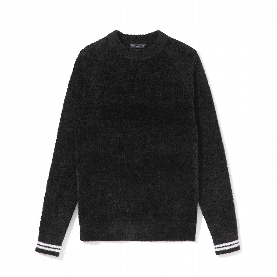 【ゼロハリバートン】 ZHG-W5A5 | Octa Crew-Neck Knit ゴルフウェア クルーネックニット 秋冬 レディース 85142 Black L