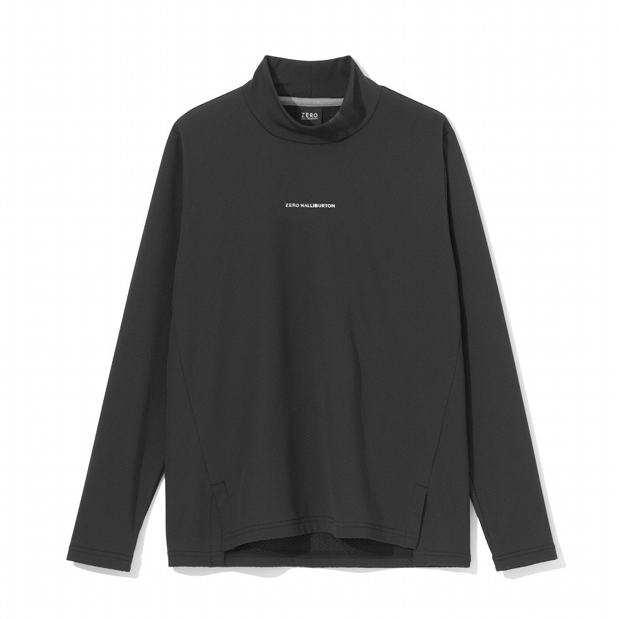 【ゼロハリバートン】 ZHG-W5A6b | Octa Long-Sleeve Mockneck ゴルフウェア 長袖モックネックシャツ 秋冬 レディース 85144 Black L