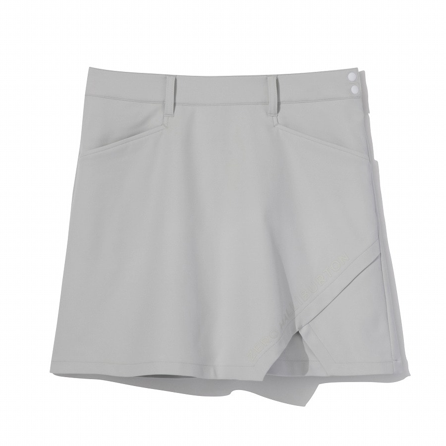 【ゼロハリバートン】 ZHG-W5A7b | Heat Energy Culottes ゴルフウェア ヒートエナジースカート 秋冬 レディース 85146 Ice Grey L