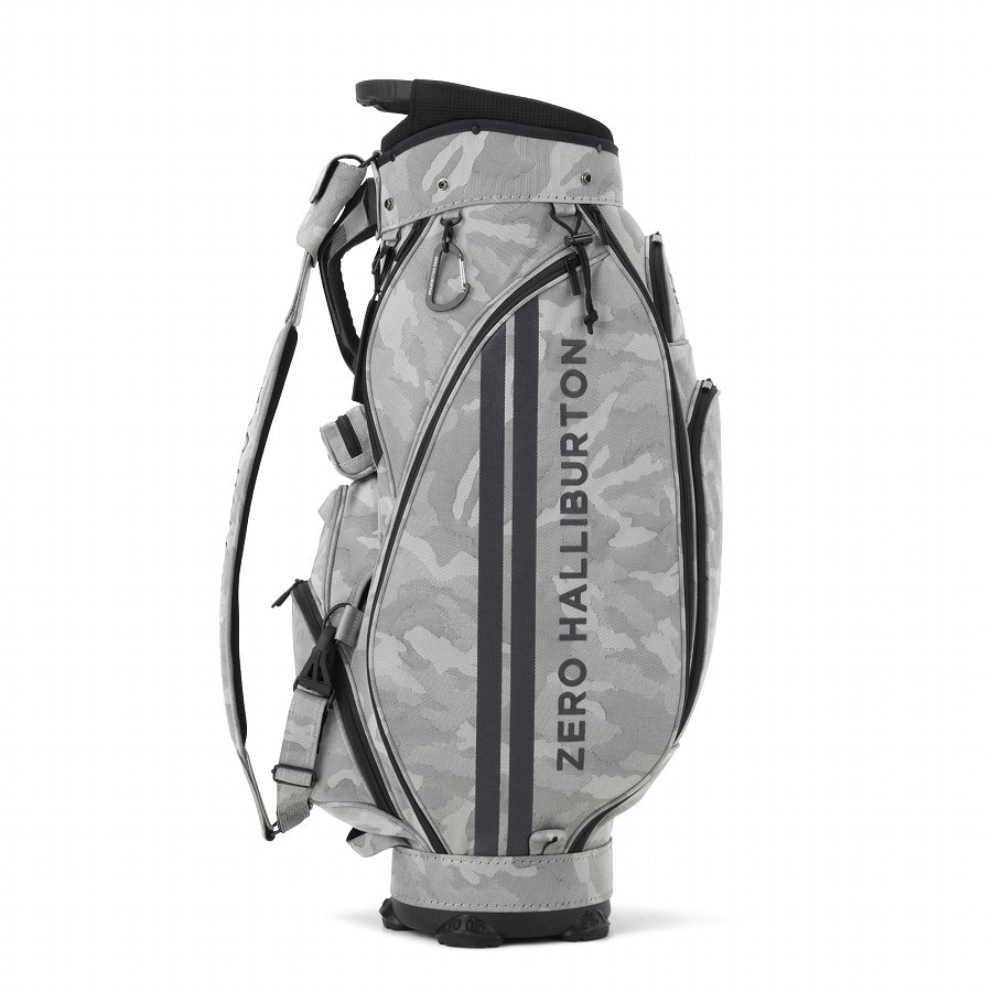 【ゼロハリバートン】JC Series | キャディバッグ カートタイプ Caddie Bag ZHG-CB26 Jacquard Camo カモフラ柄 85231 09:グレーカモ カートタイプ