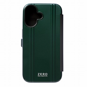 【ゼロハリバートン】iPhone16 スマホケース 手帳型 Hybrid Shockproof Flip Case for iPhone 16 (6.1inch: 2レンズ) 81482