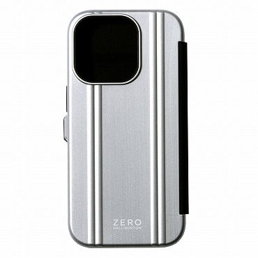 【ゼロハリバートン】iPhone16 Pro スマホケース 手帳型 Hybrid Shockproof Flip Case for iPhone 16 Pro (6.3inch: 3レンズ)81484