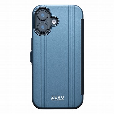 【ゼロハリバートン】iPhone17 スマホケース 手帳型 Hybrid Shockproof Flip Case for iPhone 17 (6.3inch: 2レンズ) 81712
