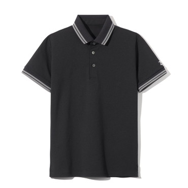 【ゼロハリバートン】ZHG-W5S4a | Basic Double-Line Polo Shirt ゴルフウェア レディース ポロシャツ ダブルリブ 82977