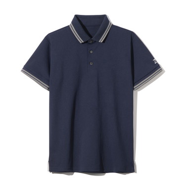 【ゼロハリバートン】ZHG-W5S4a | Basic Double-Line Polo Shirt ゴルフウェア レディース ポロシャツ ダブルリブ 82977