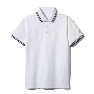 【ゼロハリバートン】ZHG-W5S4a | Basic Double-Line Polo Shirt ゴルフウェア レディース ポロシャツ ダブルリブ 82977