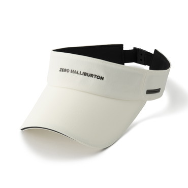 【ゼロハリバートン】Cap and Visors | Comfort Stretch Visor with Metallic Logo ゴルフ バイザー 男女兼用 85064