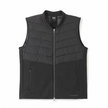 【ゼロハリバートン】 ZHG-M5A2a | Hybrid Padded Jacket ゴルフウェア 中綿ベスト 秋冬 メンズ 85108