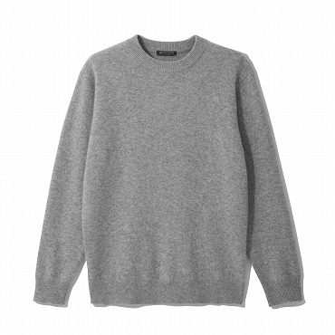【ゼロハリバートン】 ZHG-M5A7 | Cashmere Crew-Neck Knit ゴルフウェア カシミヤクルーネックニット 秋冬 メンズ 85122