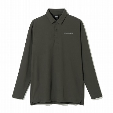 【ゼロハリバートン】 ZHG-M5A8a | Octa Long-Sleeve Polo ゴルフウェア 長袖ポロシャツ 秋冬 メンズ 85123