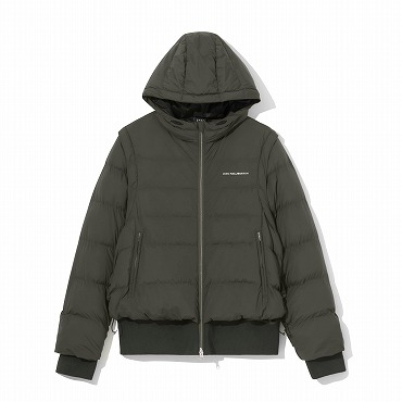 【ゼロハリバートン】 ZHG-W5A2a | 2-Way Padded Outerwear ゴルフウェア 中綿ジャケット 秋冬 レディース 85133