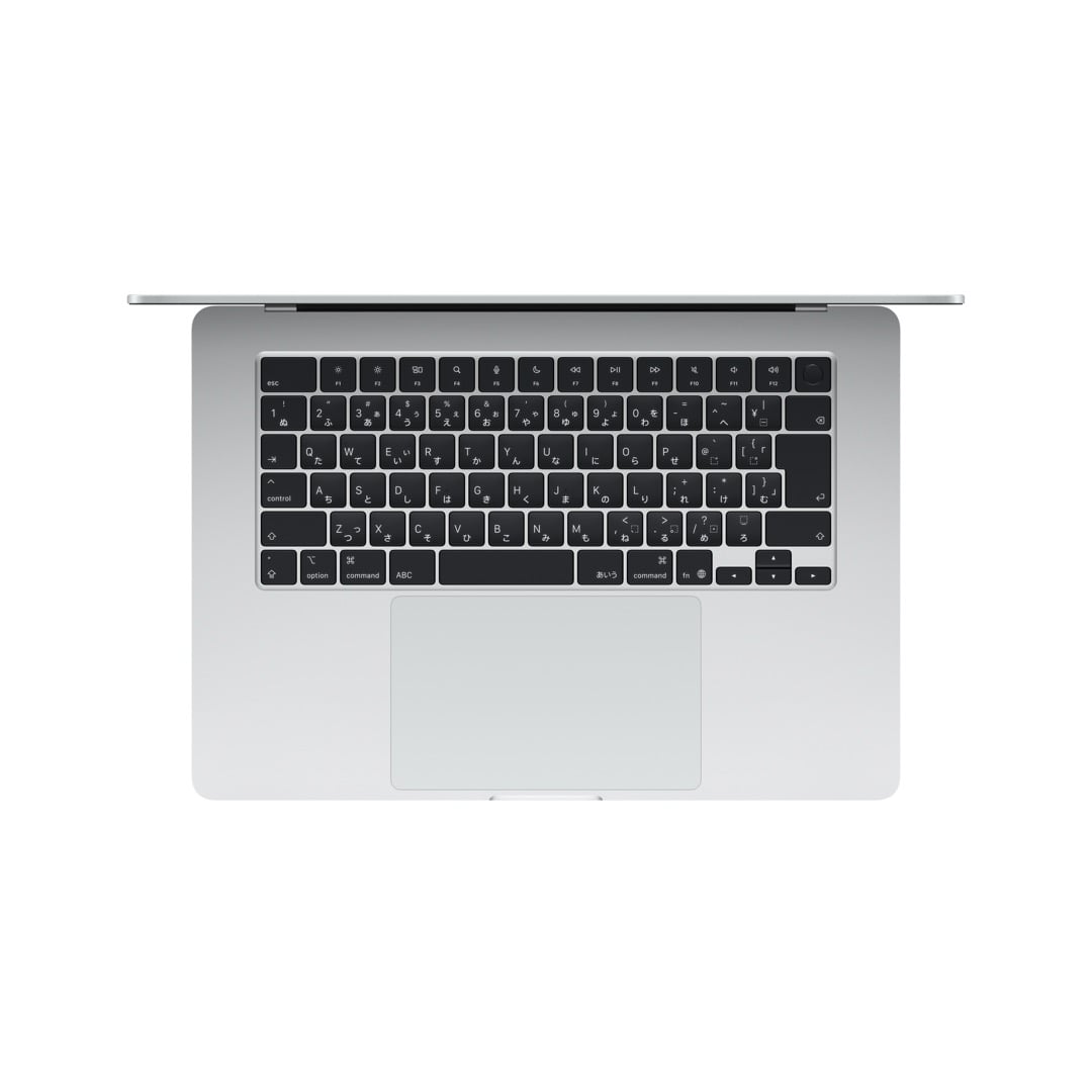 15インチMacBook Air: 10コアCPUと10コアGPUを搭載したApple M5チップ, 32GB, 512GB SSD - シルバーwith AppleCare+