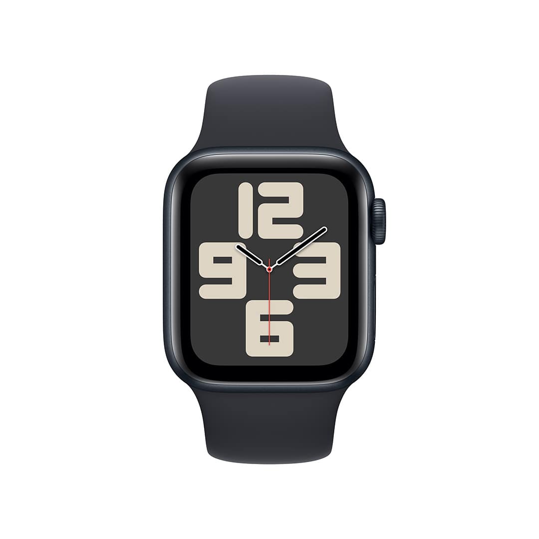 Apple Watch SE（GPSモデル）- 40mmミッドナイトアルミニウムケースと 