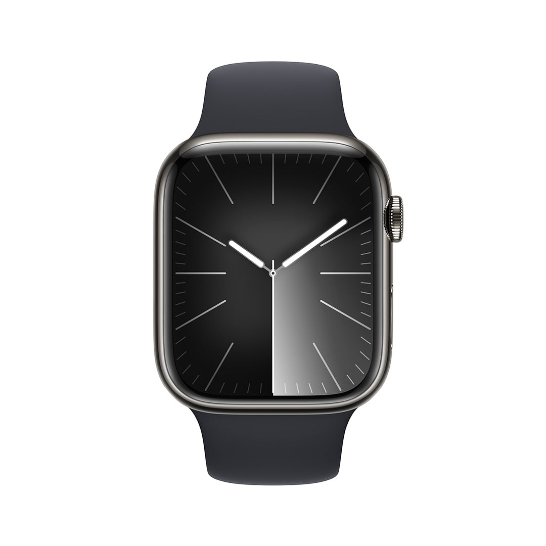 Apple Watch 9 45m グラファイト純正充電器箱完備
