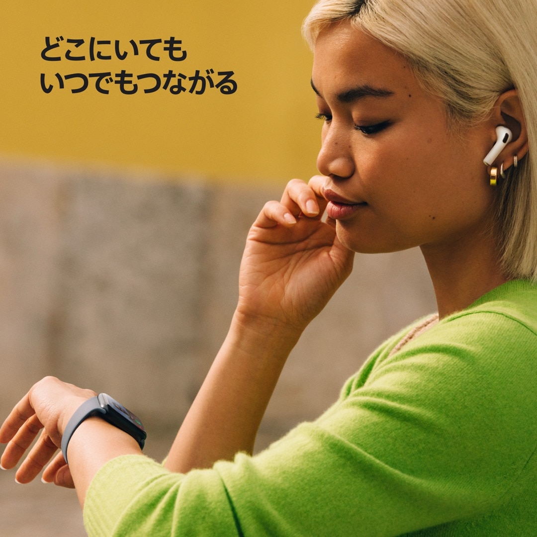Apple Watch SE 3(GPSモデル)- 40mmミッドナイトアルミニウムケースとミッドナイトスポーツバンド - M/L