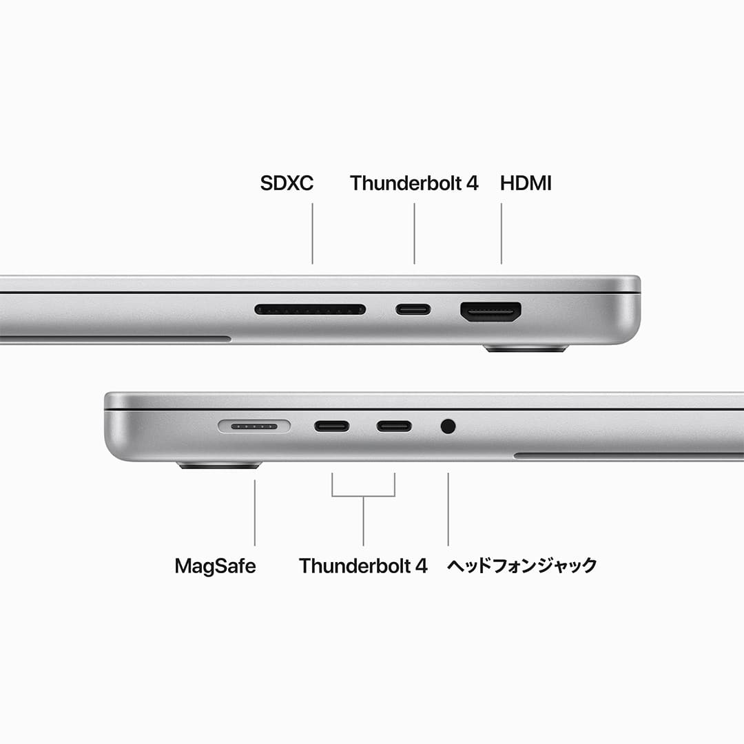 16インチMacBook Pro: 12コアCPUと18コアGPUを搭載したApple M3 Pro