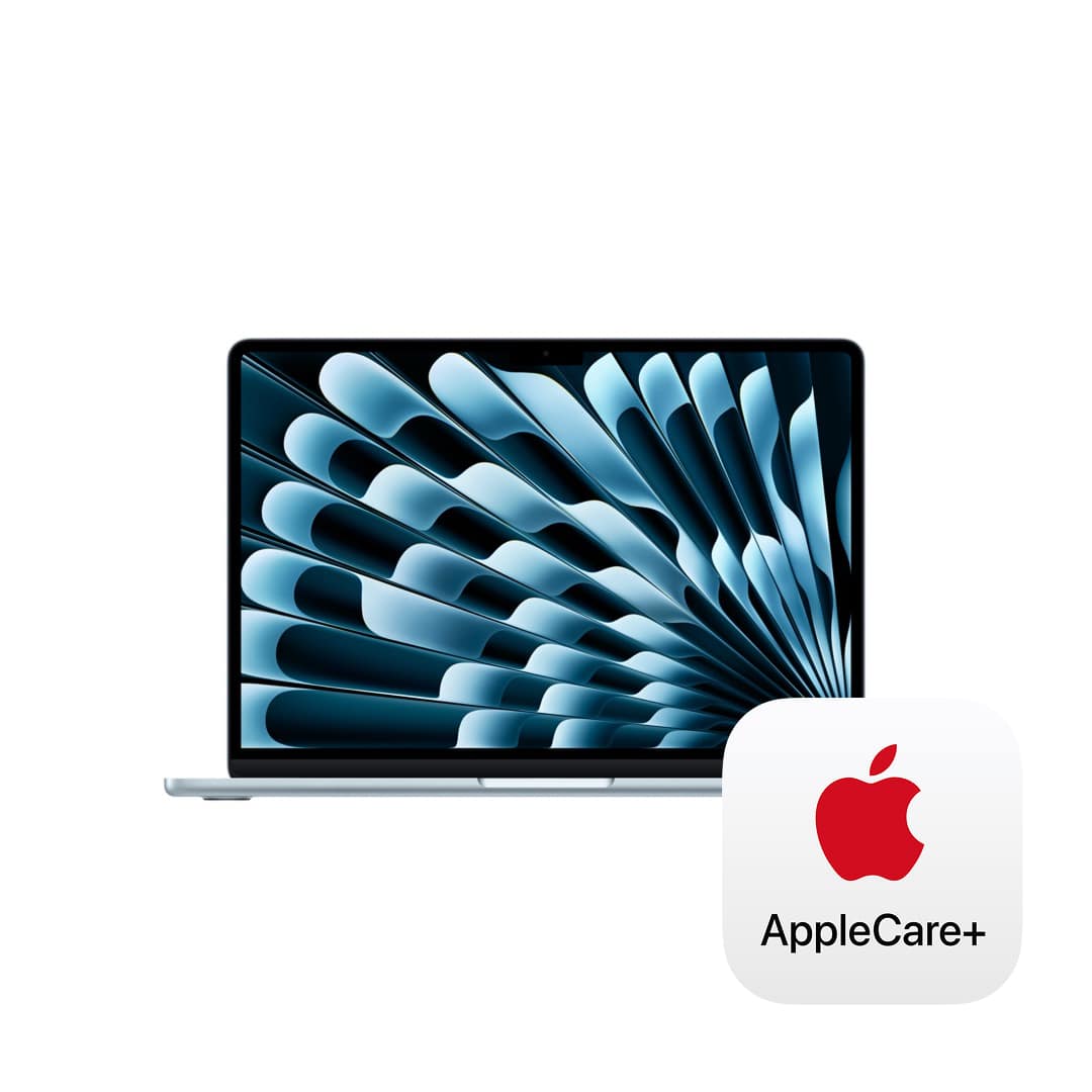 13インチMacBook Air: 10コアCPUと10コアGPUを搭載したApple M5チップ, 16GB, 4TB SSD - スカイブルー, Magic Keyboard(英語/UK)with AppleCare+