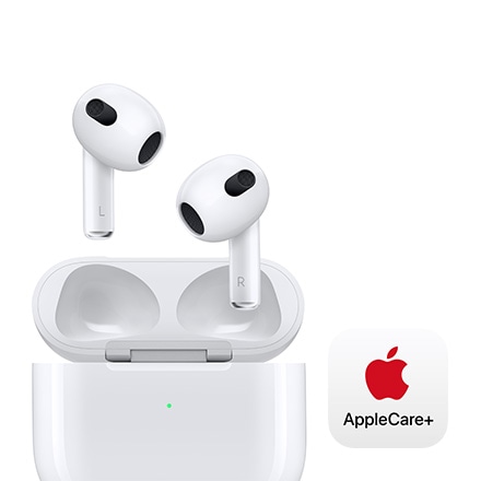 Lightning充電ケース付きAirPods（第3世代） with AppleCare+: Apple 