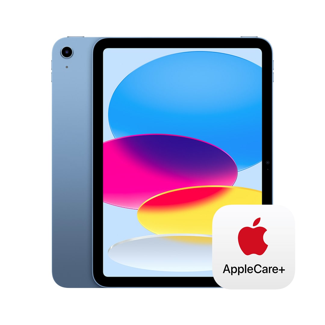 10.9インチiPad Wi-Fiモデル 64GB - ブルー with AppleCare+: Apple