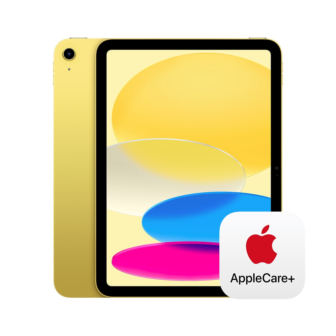 10.9インチiPad Wi-Fiモデル 64GB - イエロー with AppleCare+: Apple ...