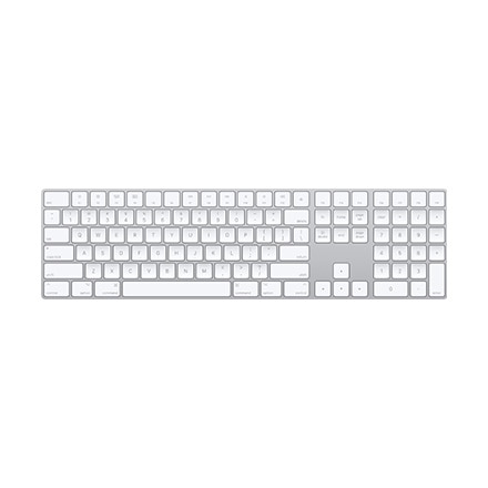 Magic Keyboard（テンキー付き）- 英語（US） - シルバー: Apple