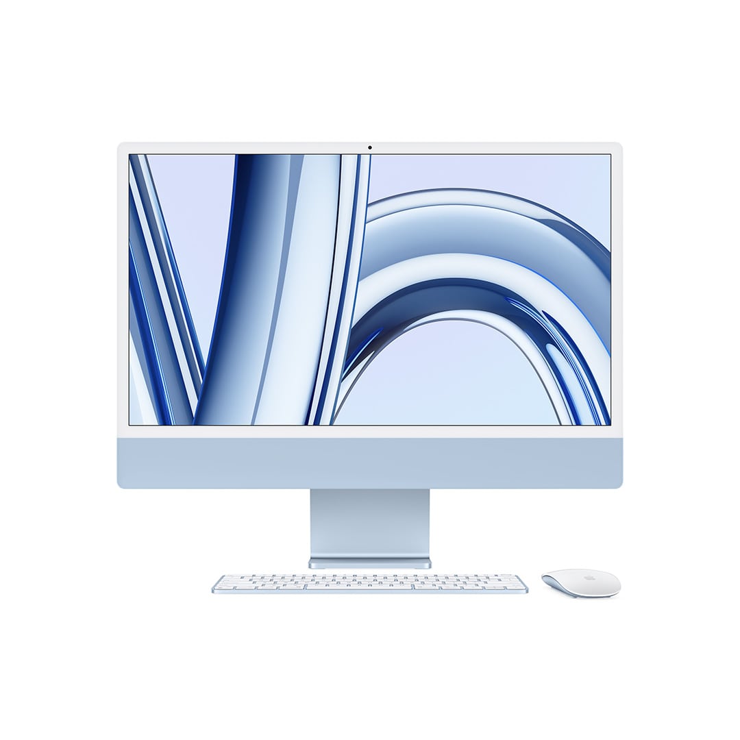 24インチiMac Retina 4.5Kディスプレイモデル: 8コアCPUと10コアGPUを搭載したApple M3チップ