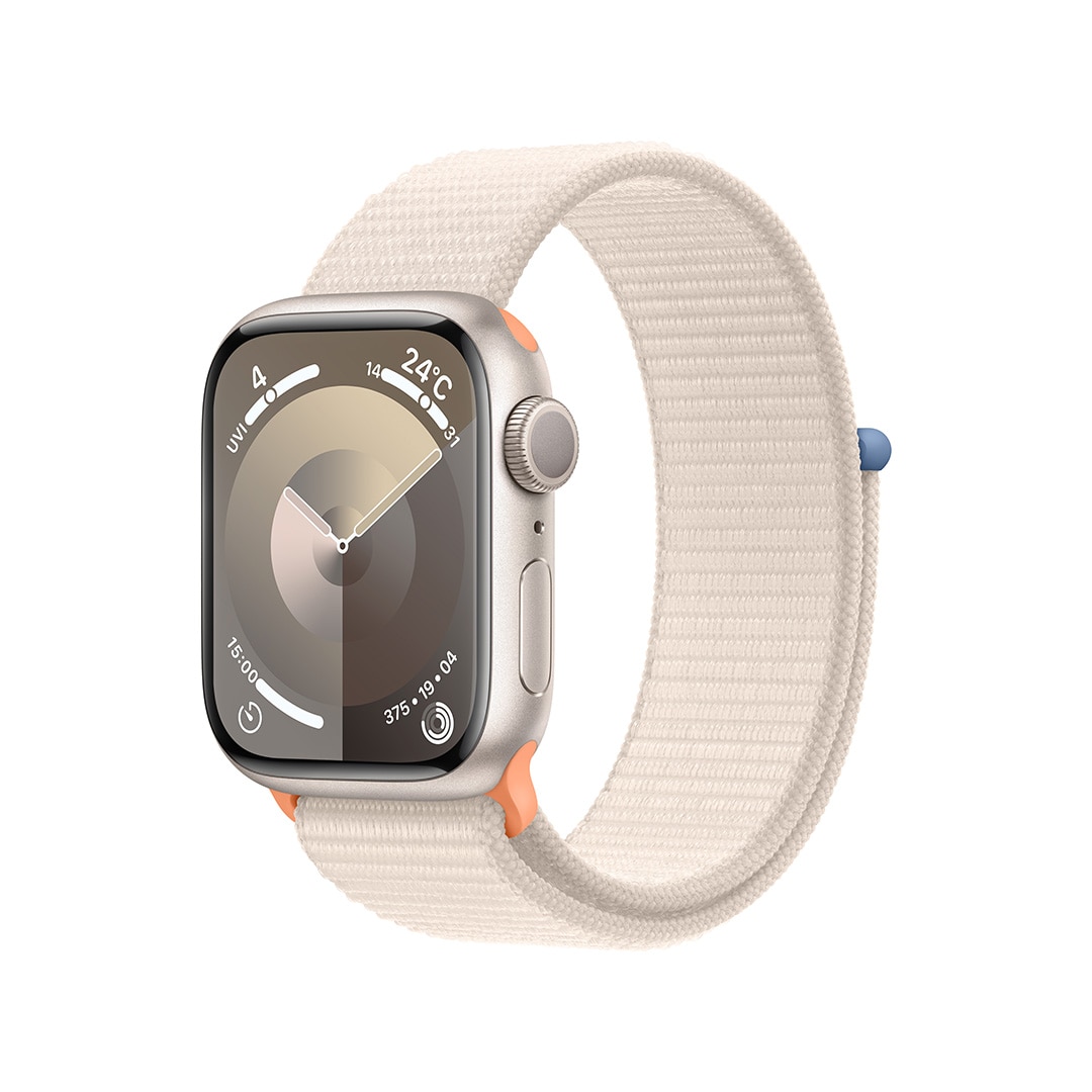 Apple Watch Series 9（GPSモデル）- 41mmスターライトアルミニウムケースとスターライトスポーツループ: Apple  Rewards Store｜JAL Mall