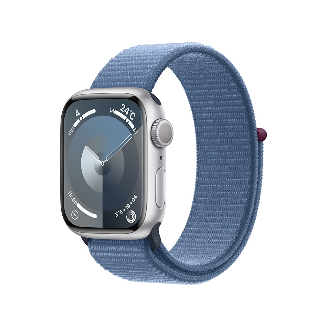 Apple Watch Series 9（GPSモデル）- 41mmシルバーアルミニウムケースとウインターブルースポーツループ: Apple  Rewards Store｜JAL Mall｜マイルがたまる・つかえる ショッピングモール