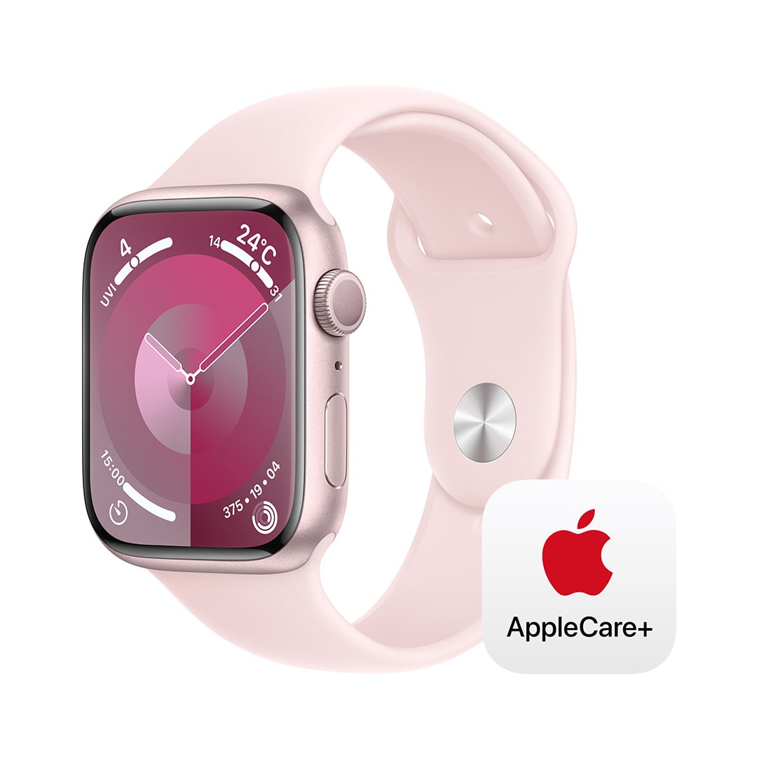 Apple Watch Series 9（GPSモデル）- 45mmピンクアルミニウムケースと ...