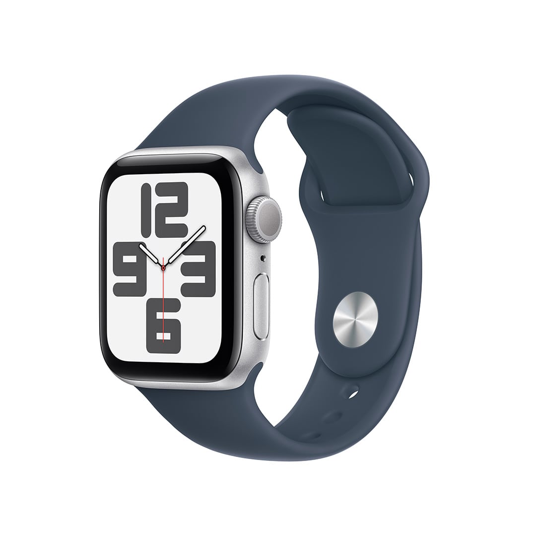 Apple Watch SE GPSモデル 40mm シルバーアルミニウムケース有ジャイロ