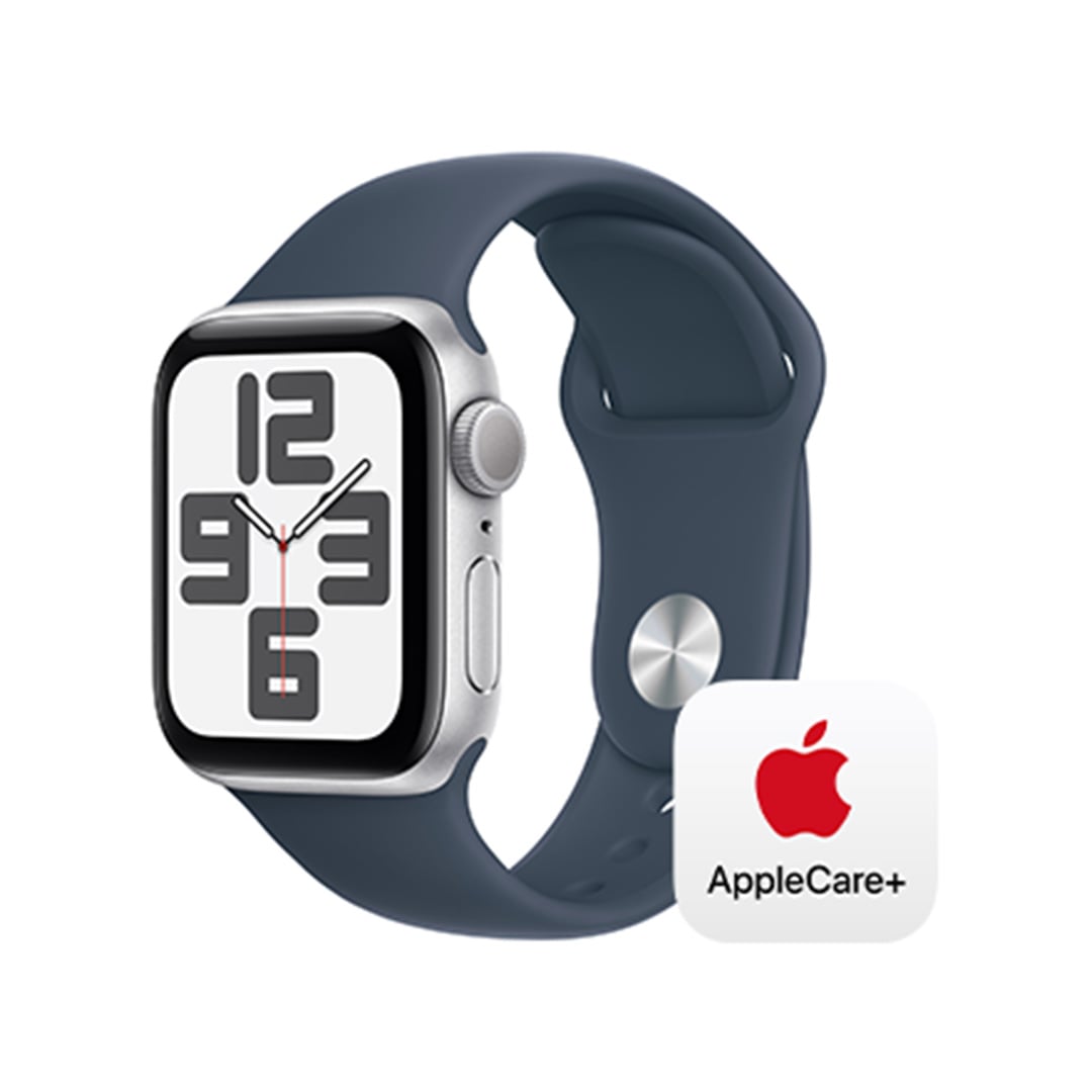 有腕時計のベルトの代表カラーApple Watch SE GPSモデル 40mm シルバーアルミニウムケース