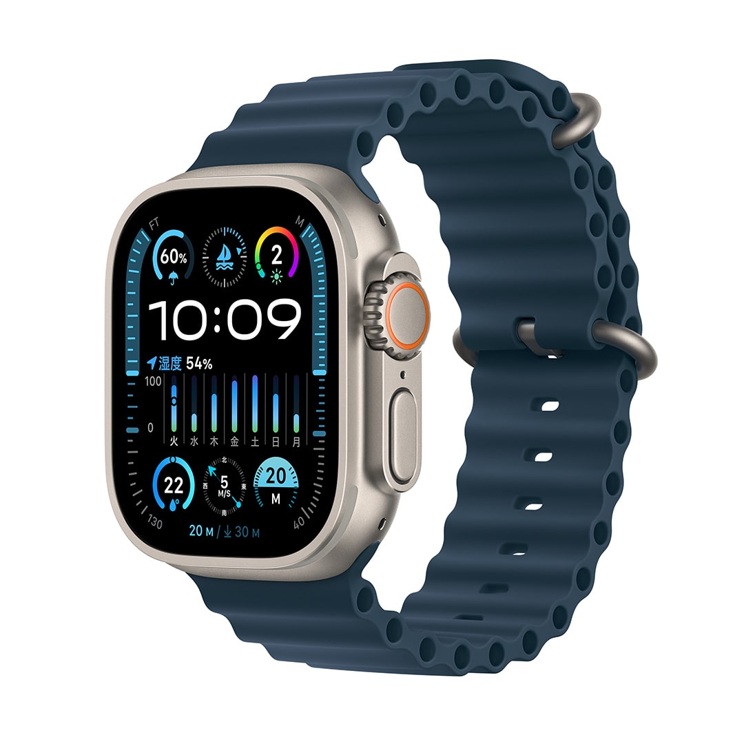 Apple Watch Ultra 2（GPS + Cellularモデル）- 49mmチタニウム